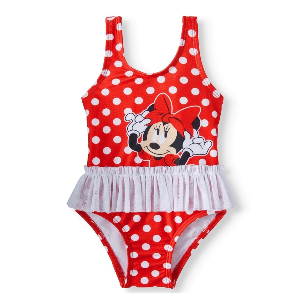 New mini mouse Disney bathing suit